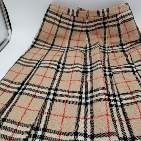 Burberry Blue Label Vintage Wool Skirt 83-110325 - Picture 3 of 11